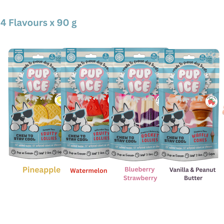 Imaginelles Pup Ice Dog Treat Assorted (4 flavours) - Rufftail Pune