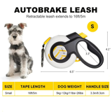 Fida AutoBrake Retractable Dog Leash- White Medium product image 10 - Rufftail Pune