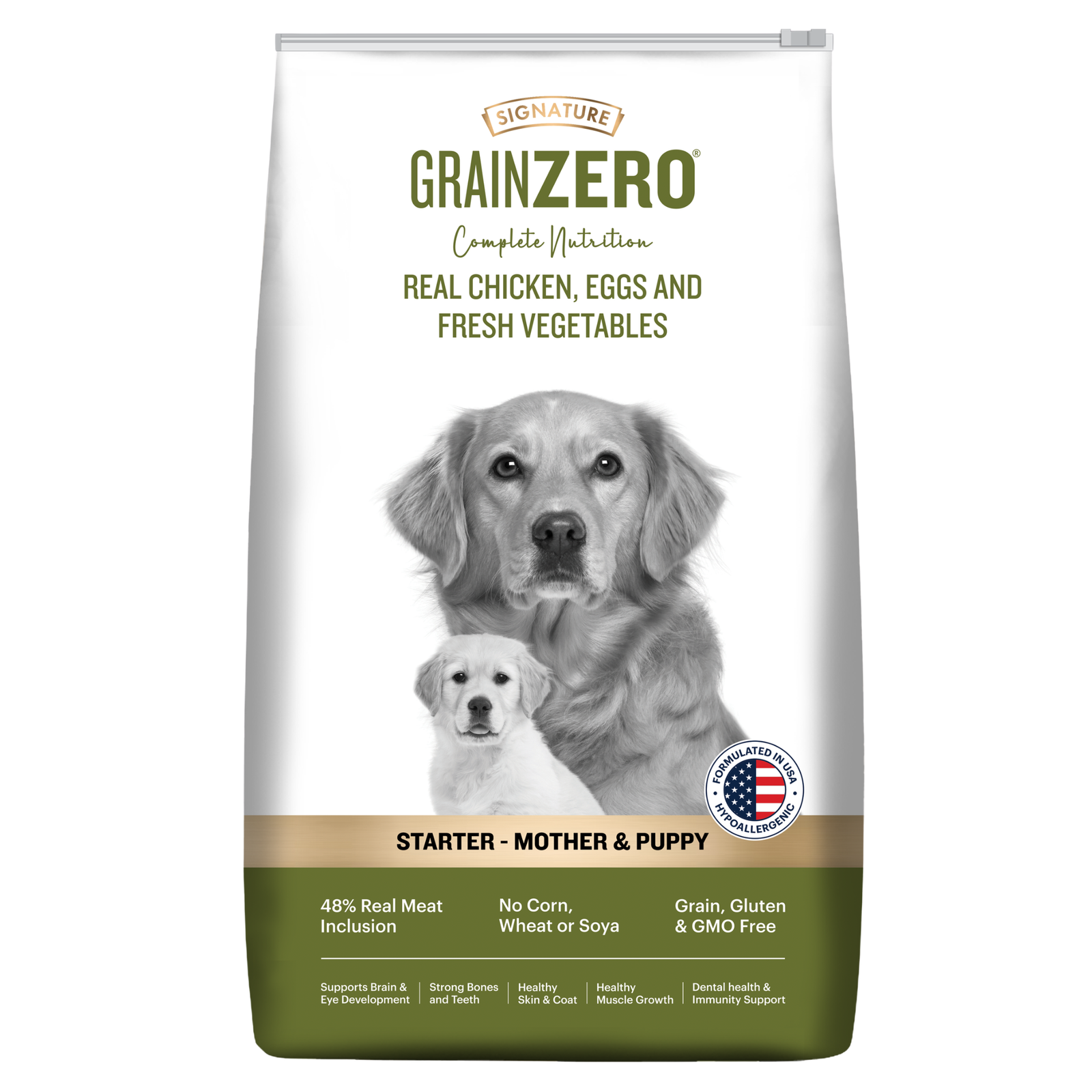 Signature Grain Zero Starter Mother & Puppy Dry Dog Food - Rufftail Pune