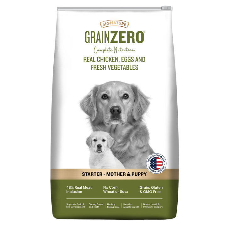 Signature Grain Zero Starter Mother & Puppy Dry Dog Food - Rufftail Pune