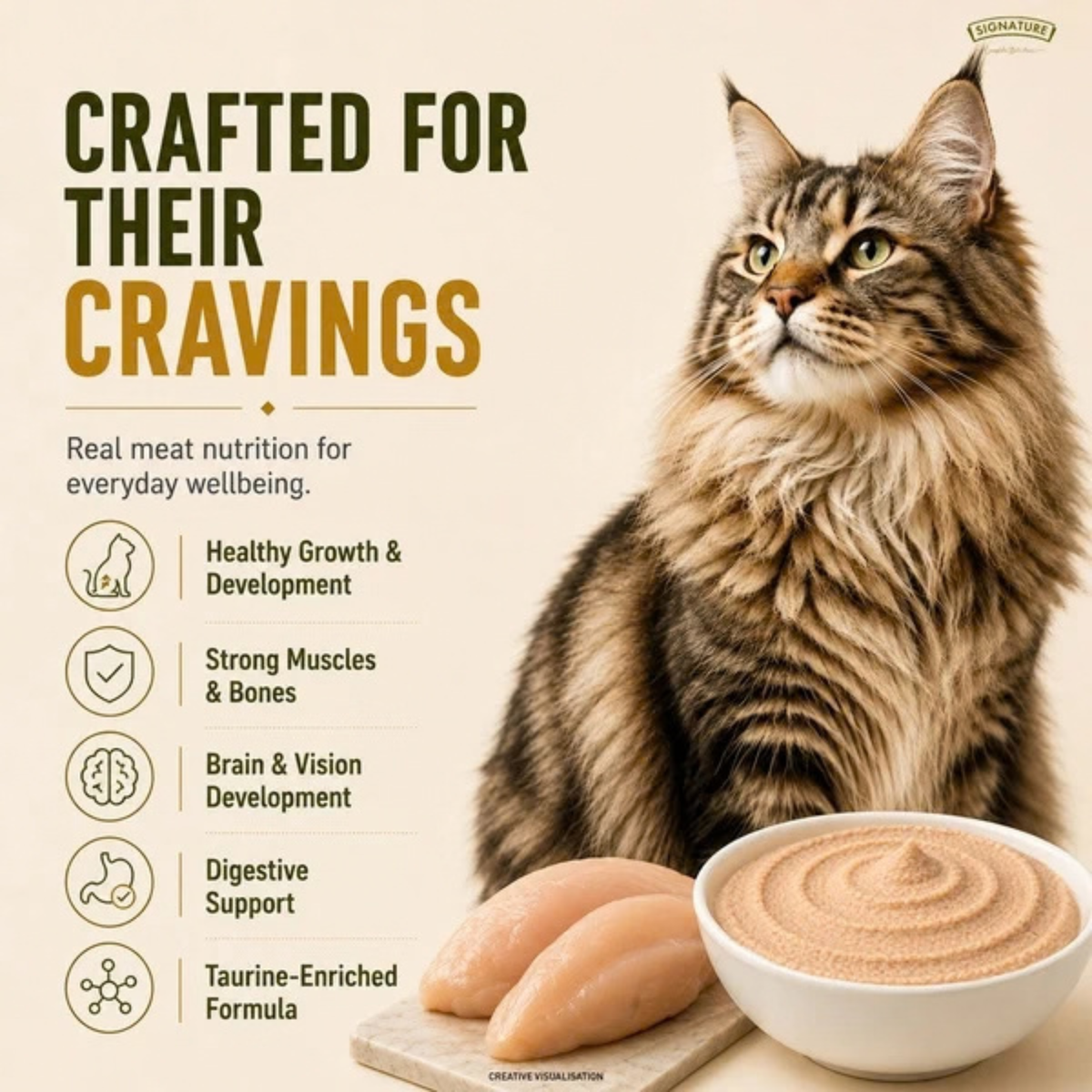 Signature Grain Zero Chicken Mousse Adult Cat Wet Food