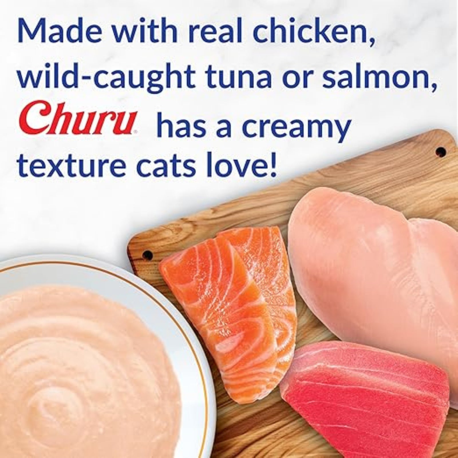 Inaba Churu Chicken with Cheese Recipe Cat Treats (14gx4) product image 5 - Rufftail Pune