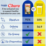 Inaba Churu Chicken with Cheese Recipe Cat Treats (14gx4) product image 8 - Rufftail Pune