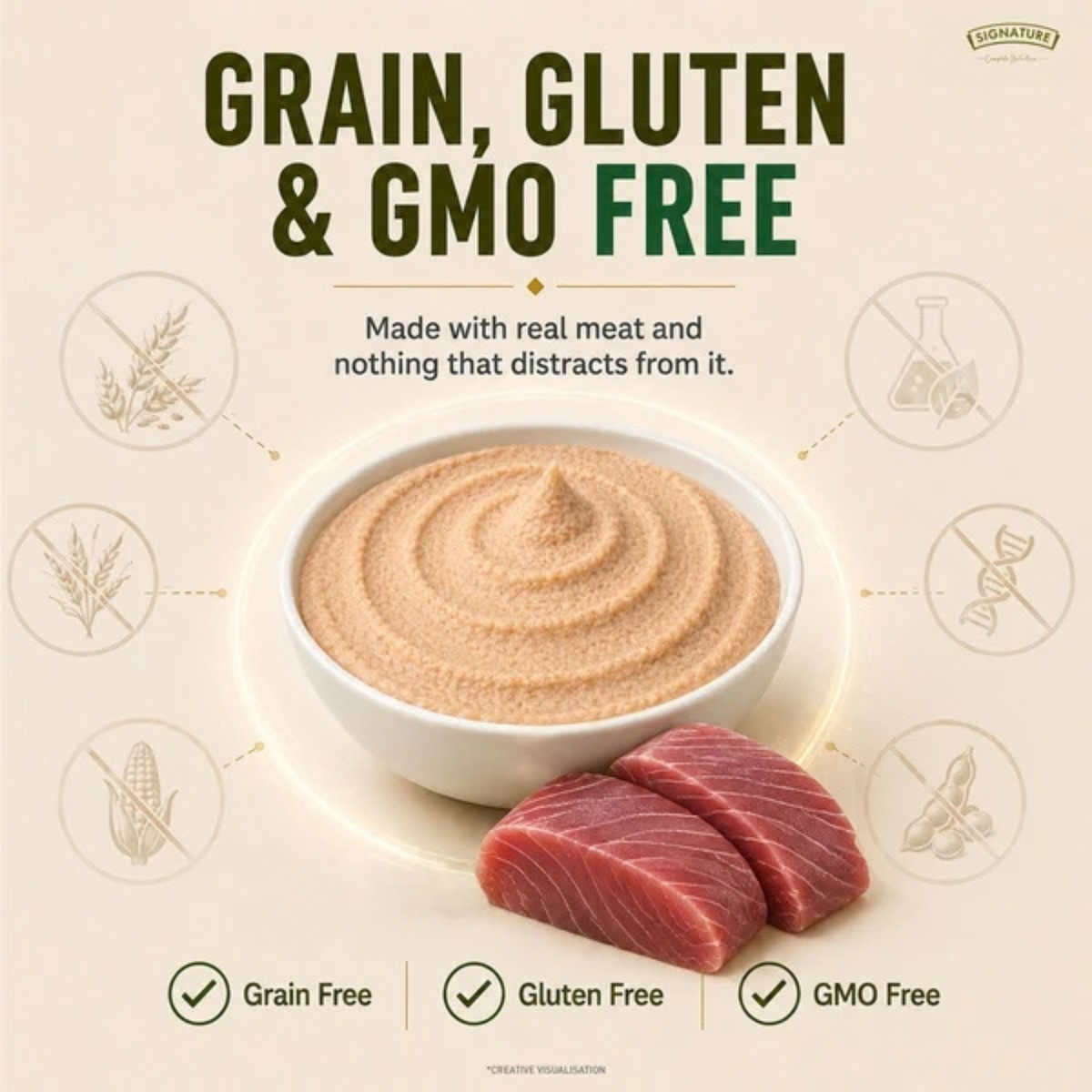Signature Grain Zero Tuna Mousse Adult Cat Wet Food