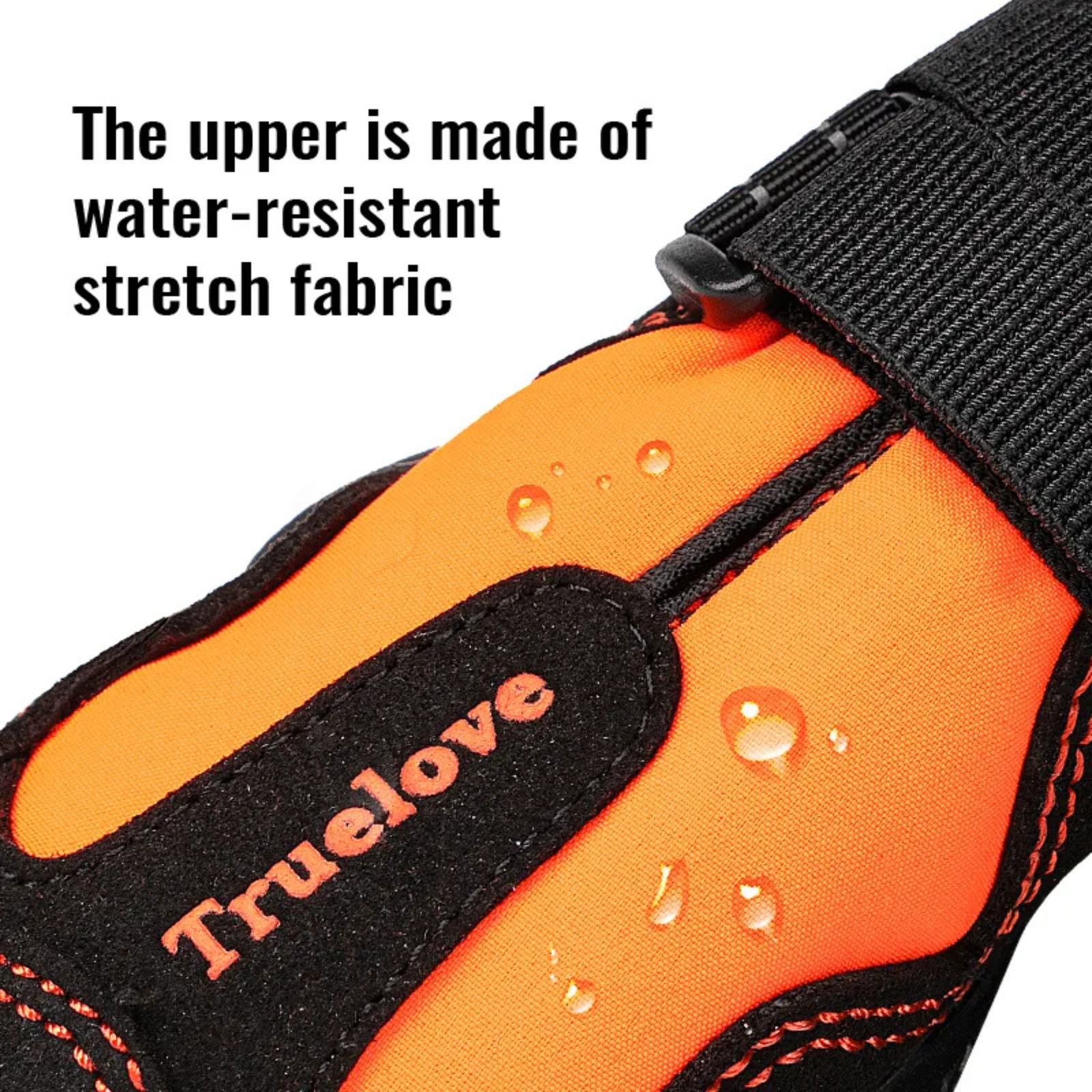 Truelove Premium All Weather Shoes- Neon Orange product image 4 - Rufftail Pune