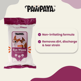 Pawpaya Eye Wipes for Dogs and Cats - Vanilla Scented (25 pcs) - Rufftail