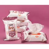 Pawpaya Eye Wipes for Dogs and Cats - Vanilla Scented (25 pcs) - Rufftail