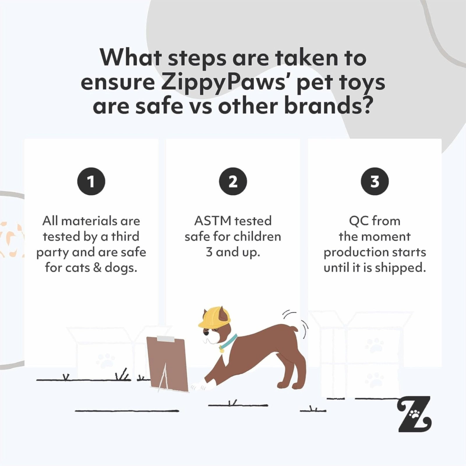 Zippy Paws Squeakie Crawler- Moody the Moose 7 Squeaky Cuddle Dog Toy product image 3 - Rufftail Pune