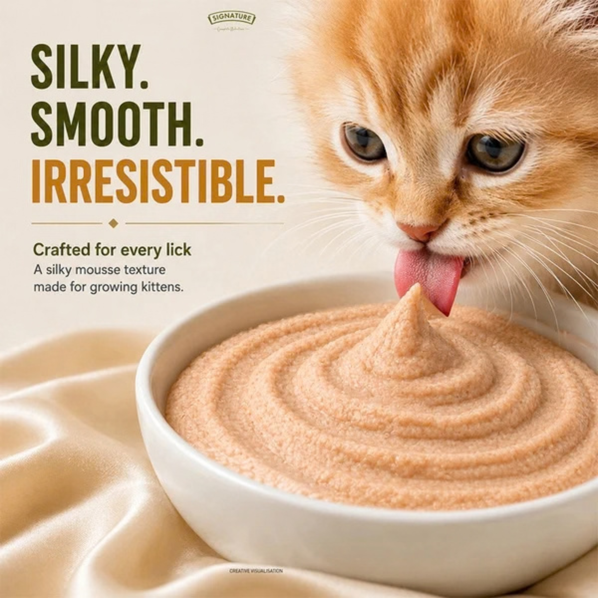 Signature Grain Zero Chicken Mousse Kitten Cat Wet Food