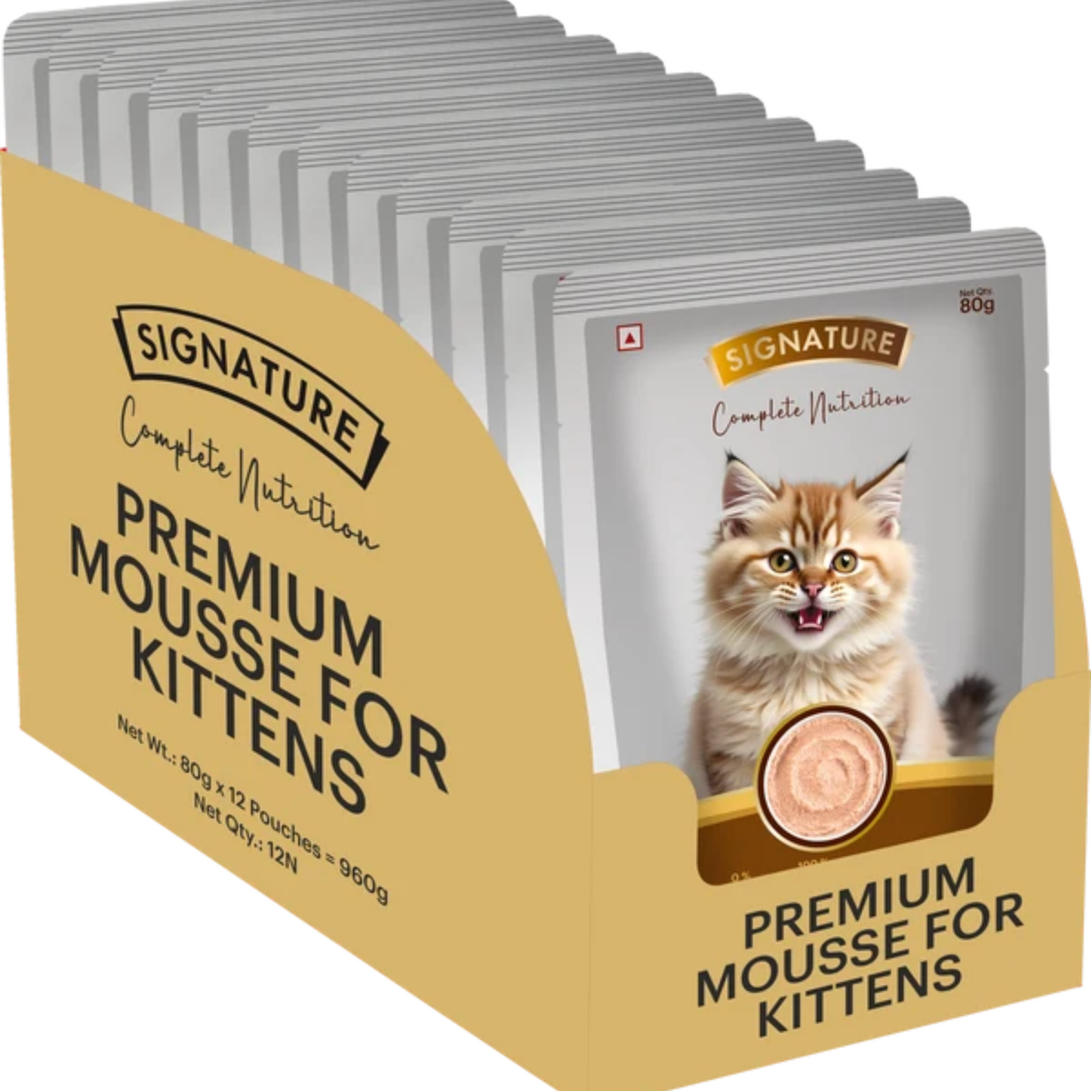 Signature Grain Zero Chicken Mousse Kitten Cat Wet Food