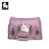Truelove 1 Side Expandable Duffle Carrier Travel Pet Backpack - Heather Gray