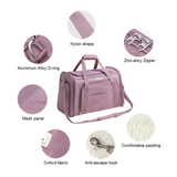 Truelove 1 Side Expandable Duffle Carrier Travel Pet Backpack - Heather Gray
