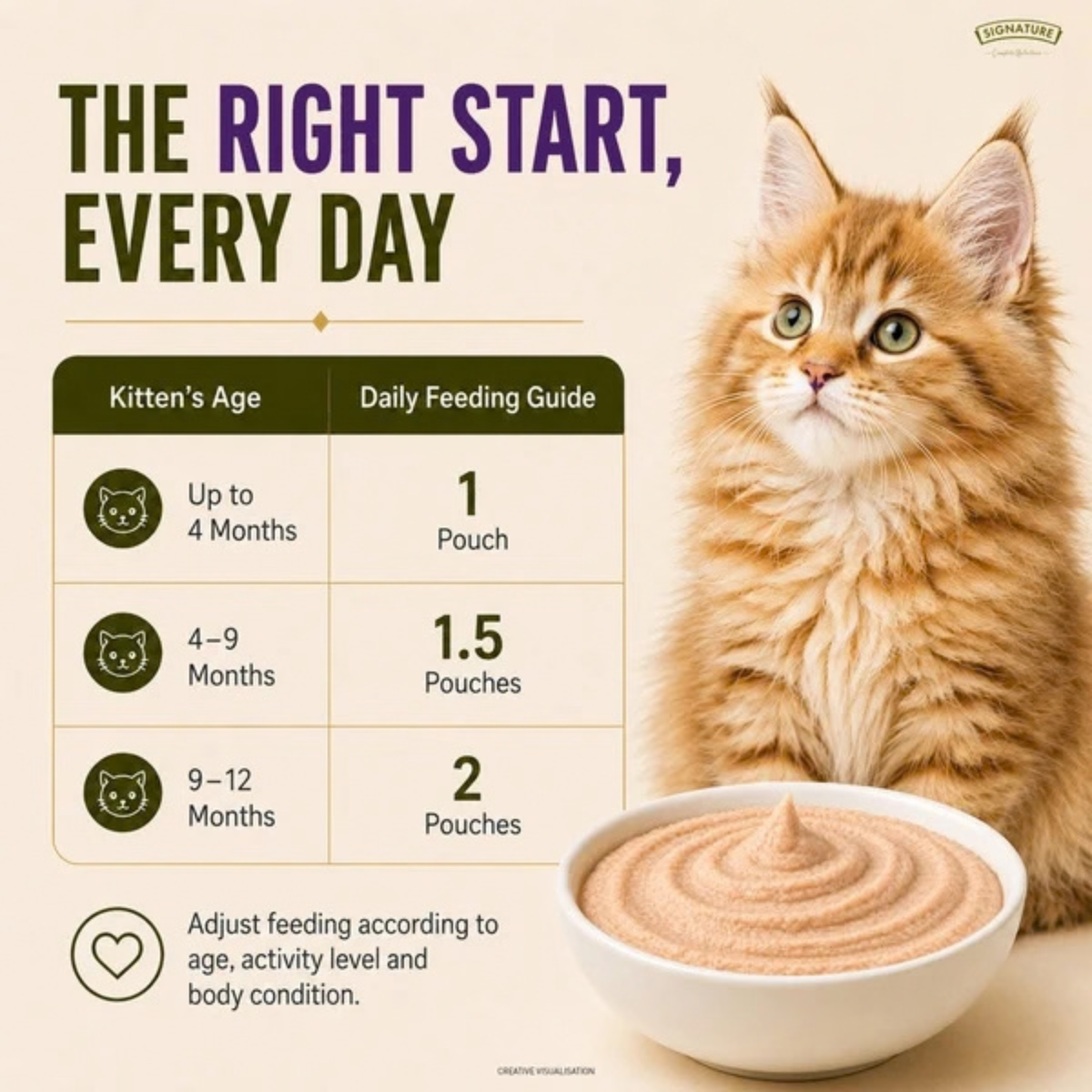 Signature Grain Zero Ocean Fish Mousse Kitten Cat Wet Food