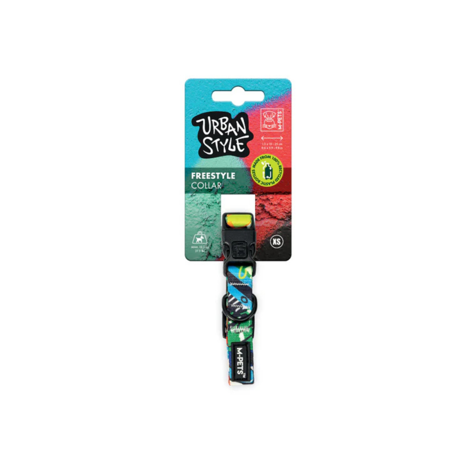 M-Pets URBAN STYLE Freestyle Collar For Dogs - Rufftail