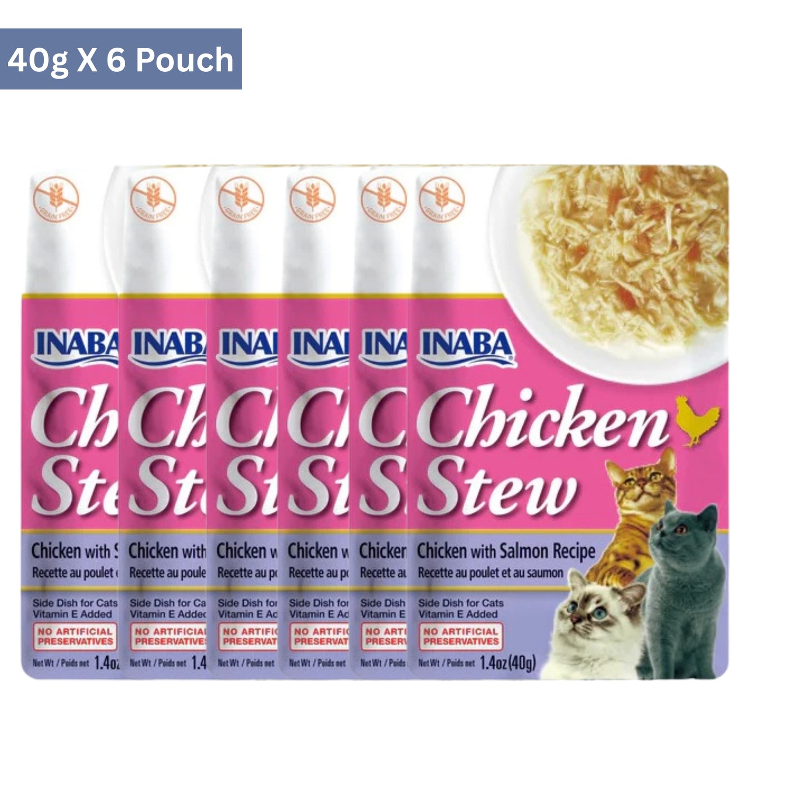 Inaba Chicken Stew: Chicken with Salmon Recipe Cat Treat product image 3 - Rufftail Pune
