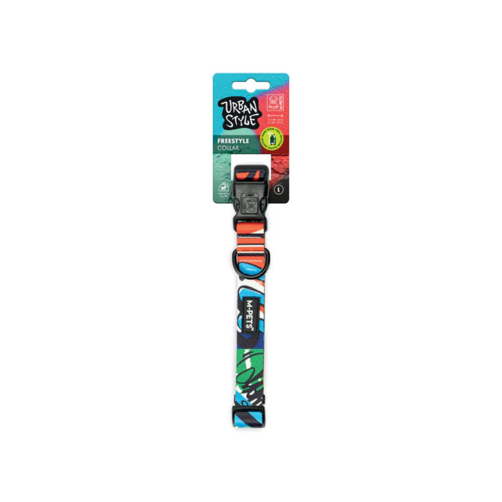 M-Pets URBAN STYLE Freestyle Collar For Dogs - Rufftail