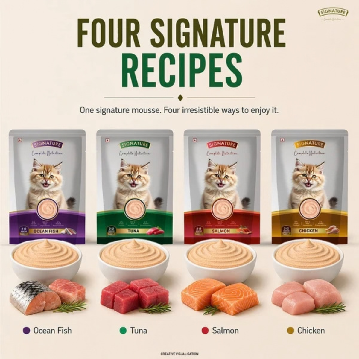 Signature Grain Zero Tuna Mousse Adult Cat Wet Food