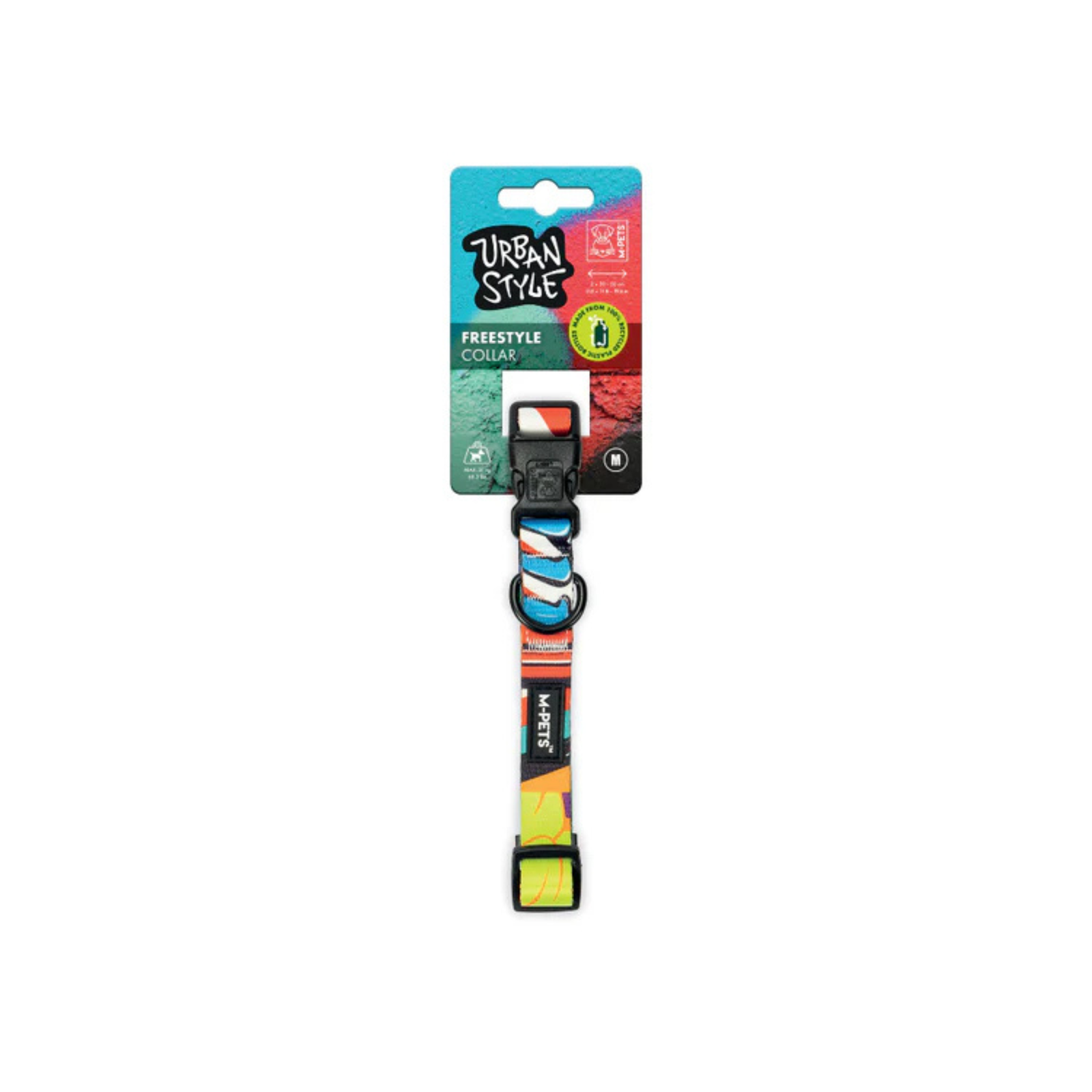M-Pets URBAN STYLE Freestyle Collar For Dogs - Rufftail
