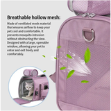Truelove 1 Side Expandable Duffle Carrier Travel Pet Backpack - Heather Gray