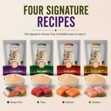 Signature Grain Zero Ocean Fish Mousse Kitten Cat Wet Food