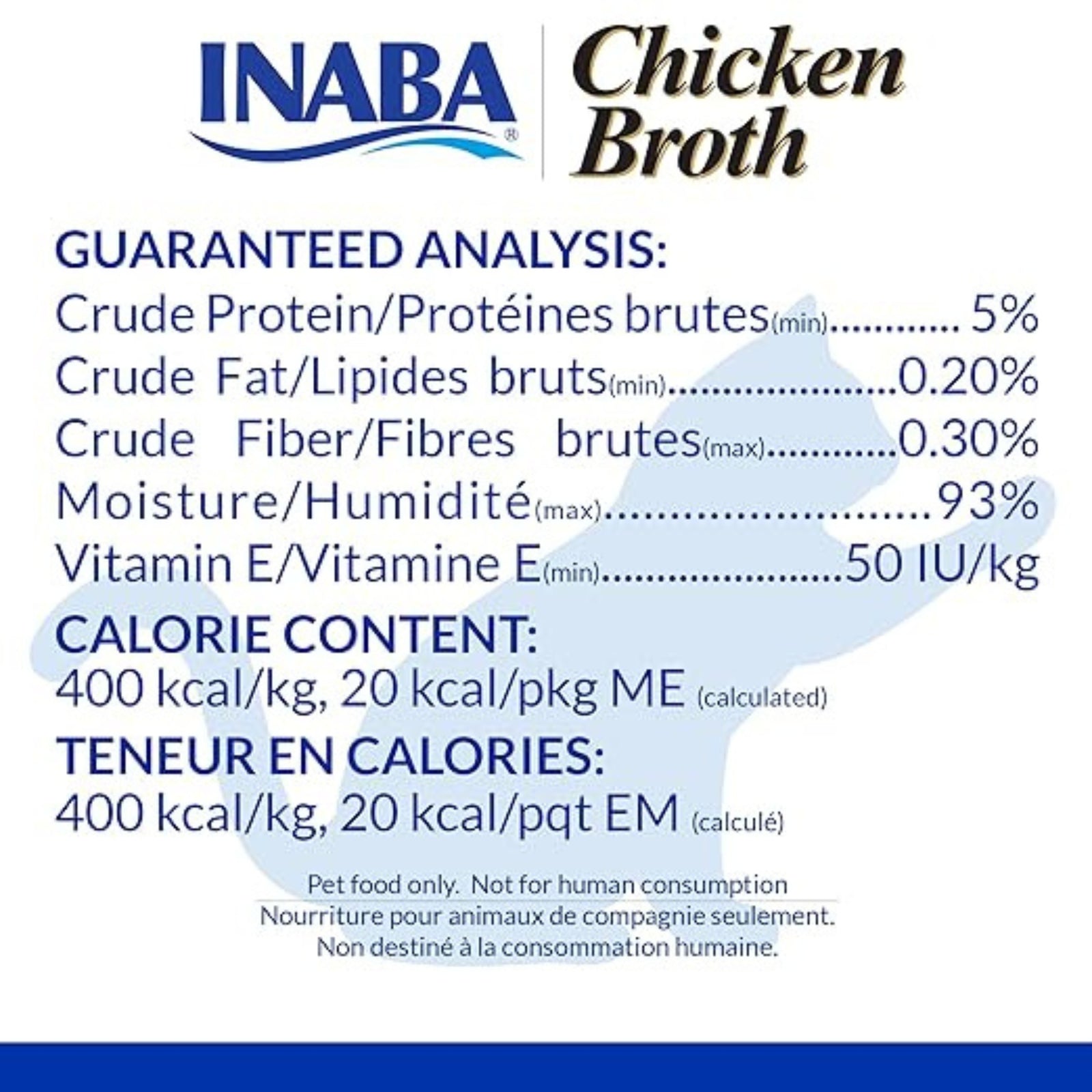 INABA Chicken Broth with Chicken Recipe Cat Treat (50g)