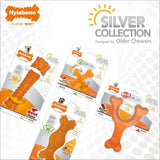 Nylabone Silver Collection Strong Chew Bone, Durable Dog Chew Toy - Rufftail