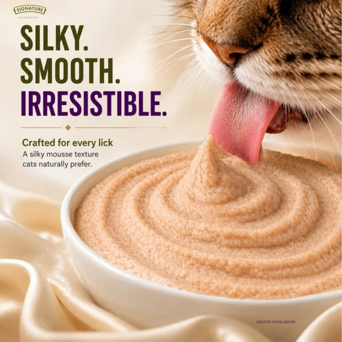 Signature Grain Zero Ocean Fish Mousse Adult Cat Wet Food