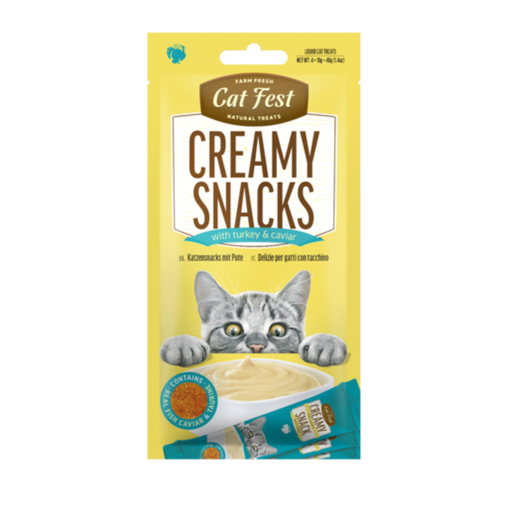 CatFest Caviar Tuna - 40 g (4 Tubes)