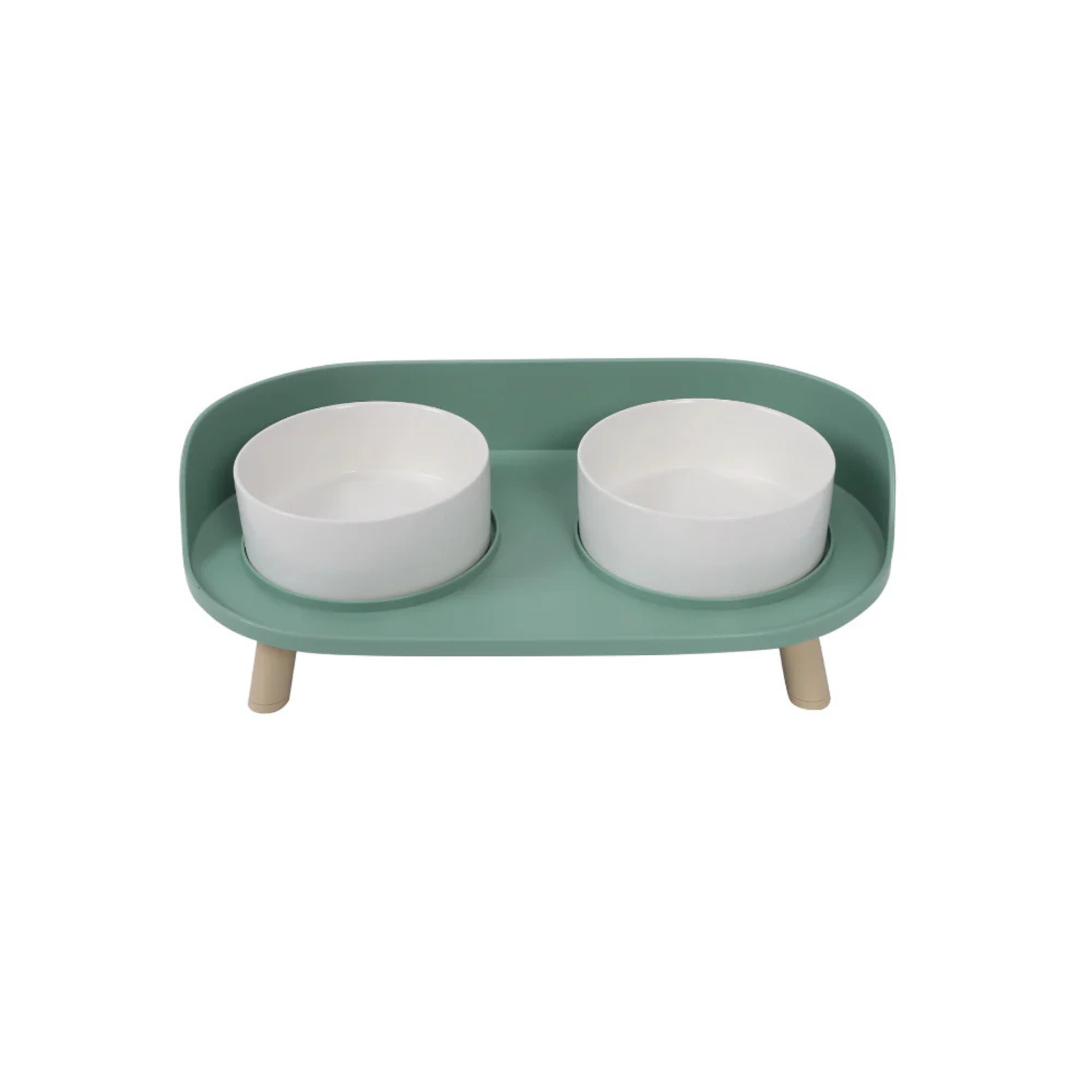 M-Pets ALTITUDE Double Raised Pet Bowls - Rufftail