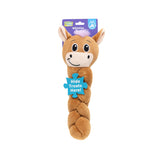 Outward Hound Twistiez Highland Cow Long, Floppy Treat Puzzle Toy