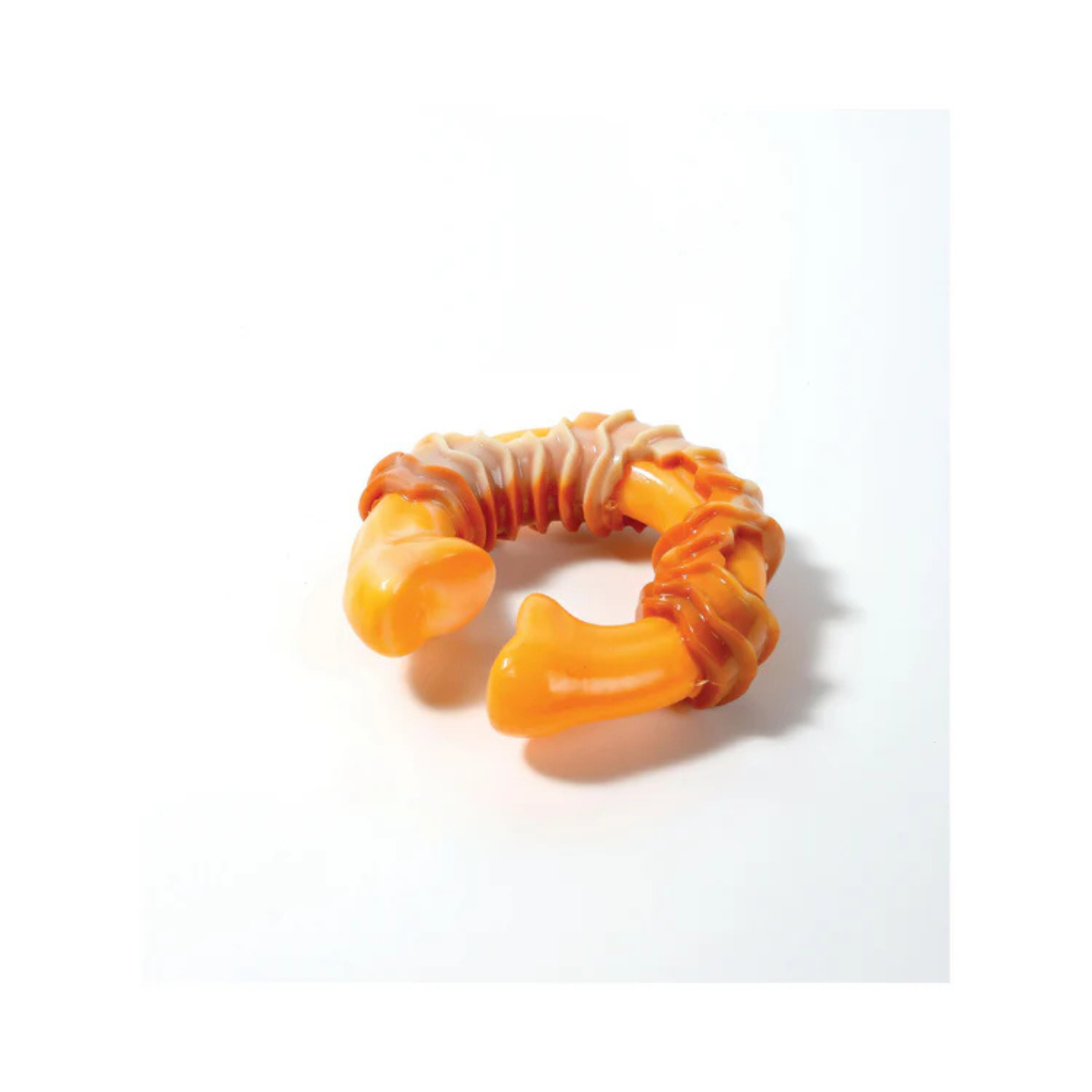 M-Pets CARNIVORE Dog Toy Ring Bone- Bacon scent product image 5 - Rufftail Pune