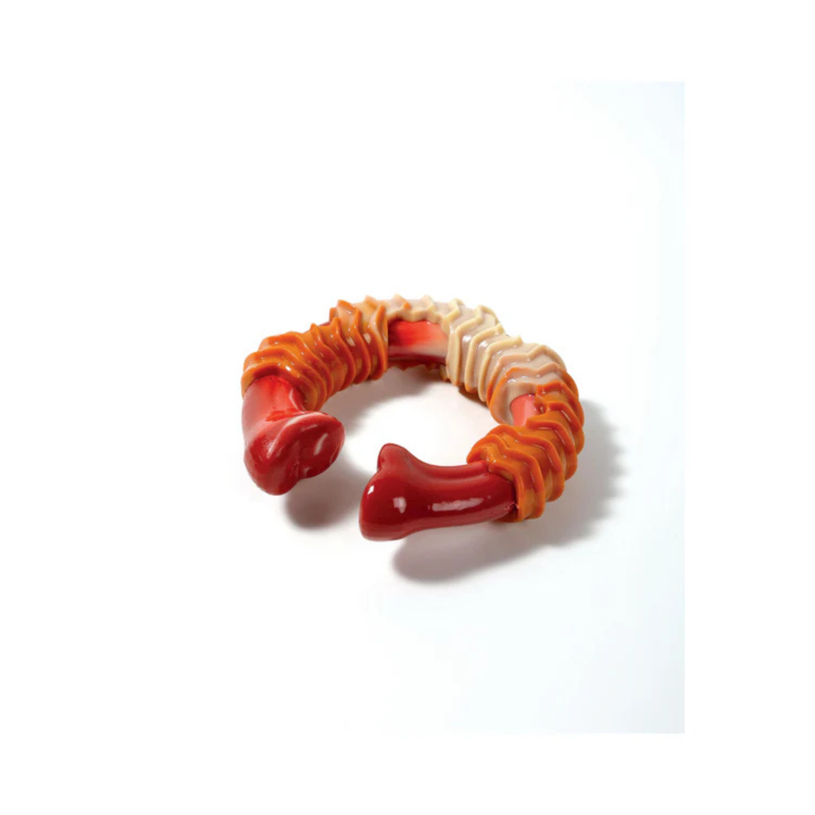 M-Pets CARNIVORE Dog Toy Ring Bone- Bacon scent product image 4 - Rufftail Pune