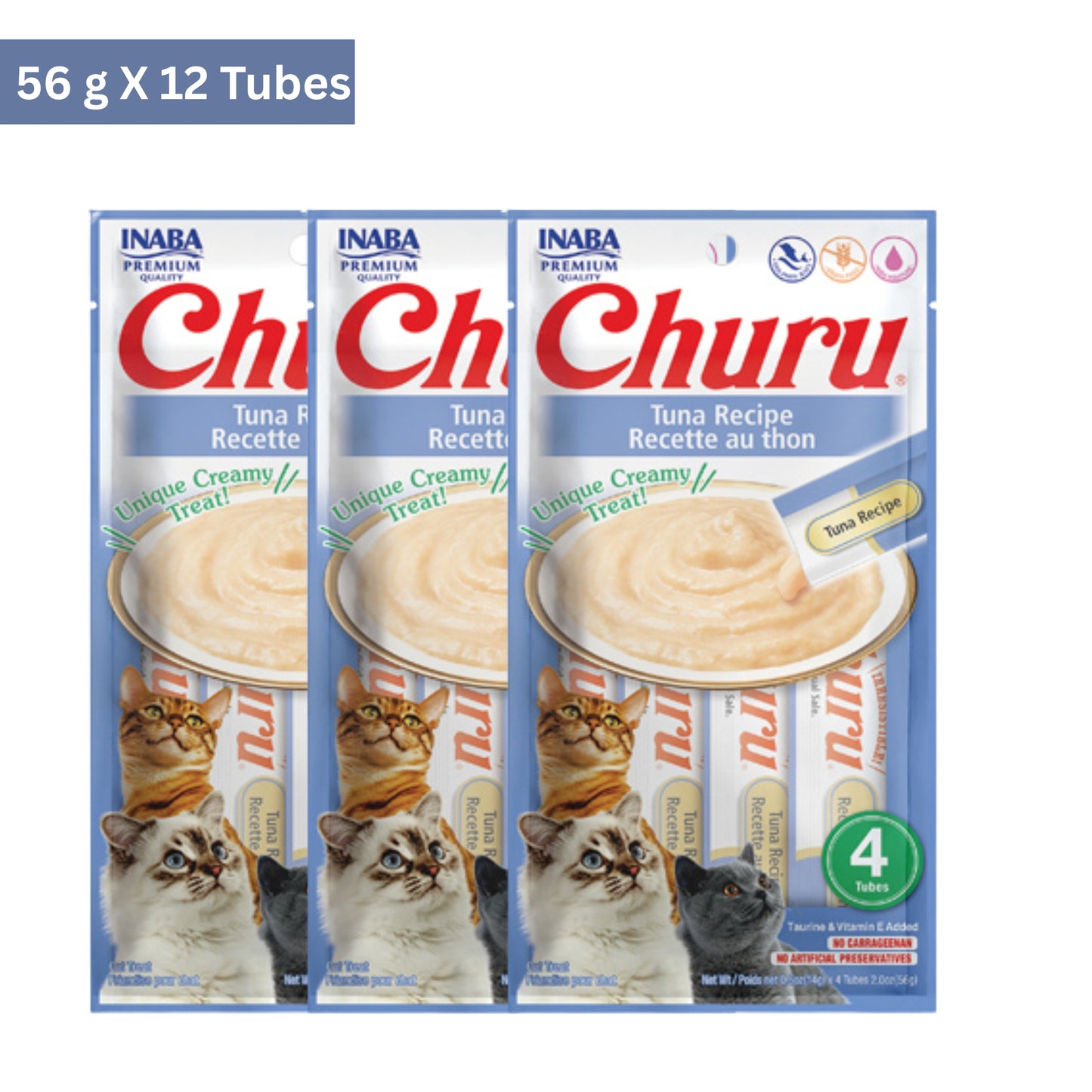 Inaba Churu Tuna Recipe Cat Treat (56 g)