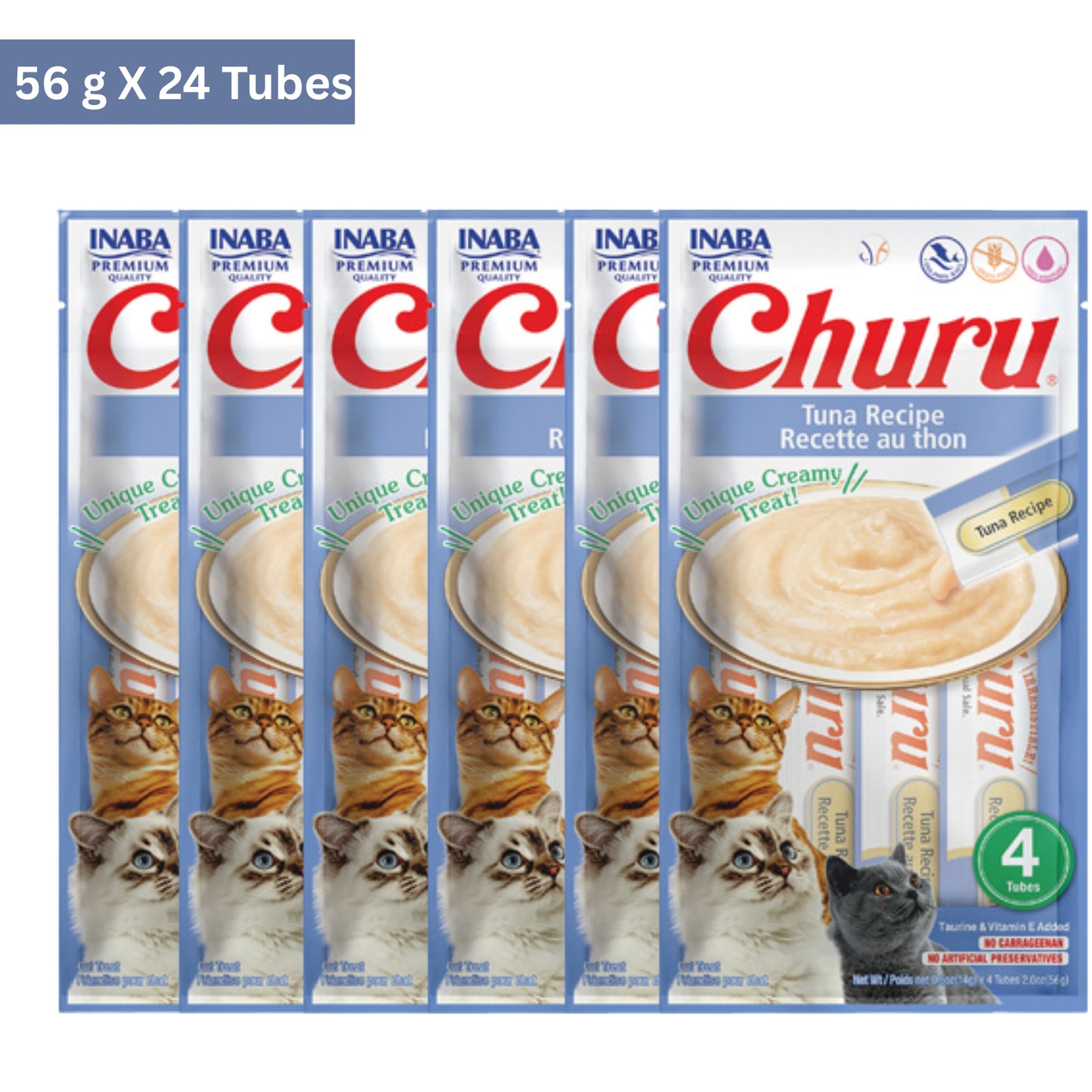Inaba Churu Tuna Recipe Cat Treat (56 g)