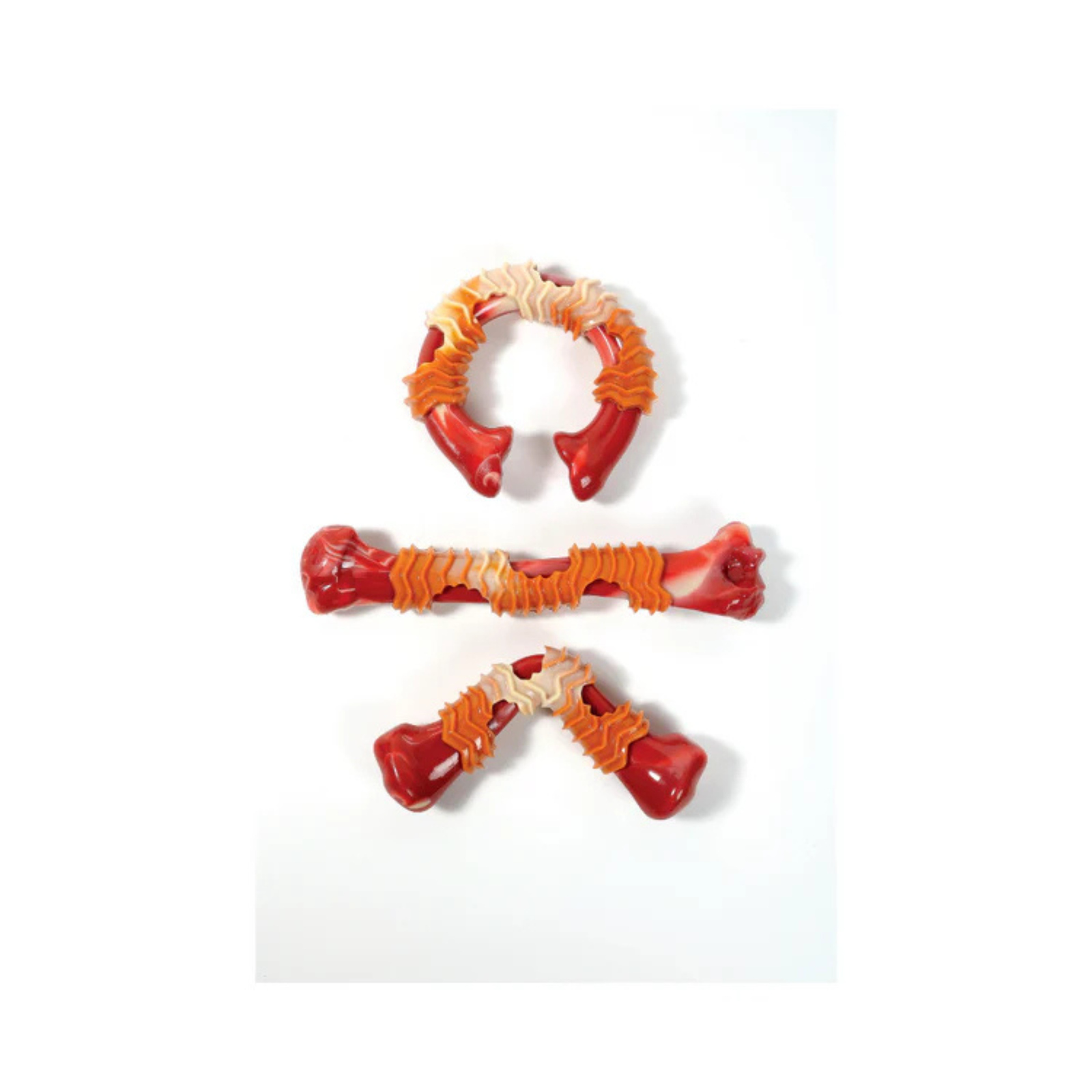 M-Pets CARNIVORE Dog Toy Ring Bone- Bacon scent product image 12 - Rufftail Pune