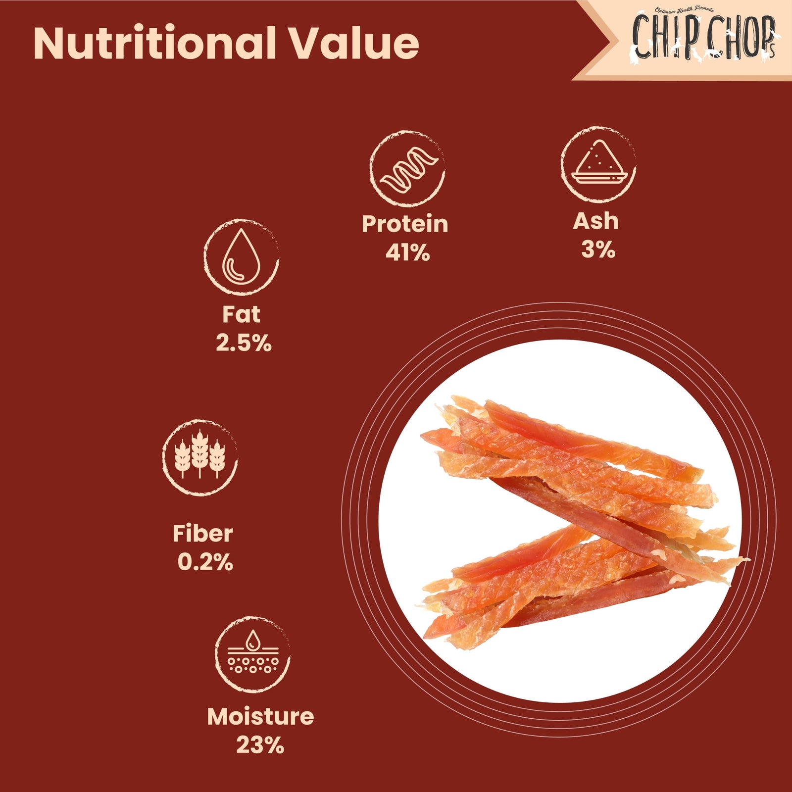 Chip Chops Chicken Tenders Treats- 250g product image 4 - Rufftail Pune