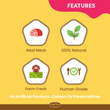 Dogfest Medallions with Ostrich- Healthy & Natural Dog Treat product image 4 - Rufftail Pune
