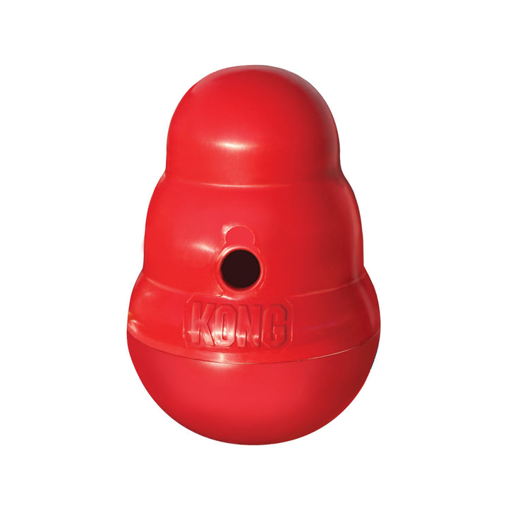 KONG Wobbler - Interactive Food Dispensing Dog Toy (Small) - Rufftail