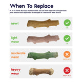Petstages Dogwood Durable Stick Dog Toy- Medium 18cm product image 5 - Rufftail Pune