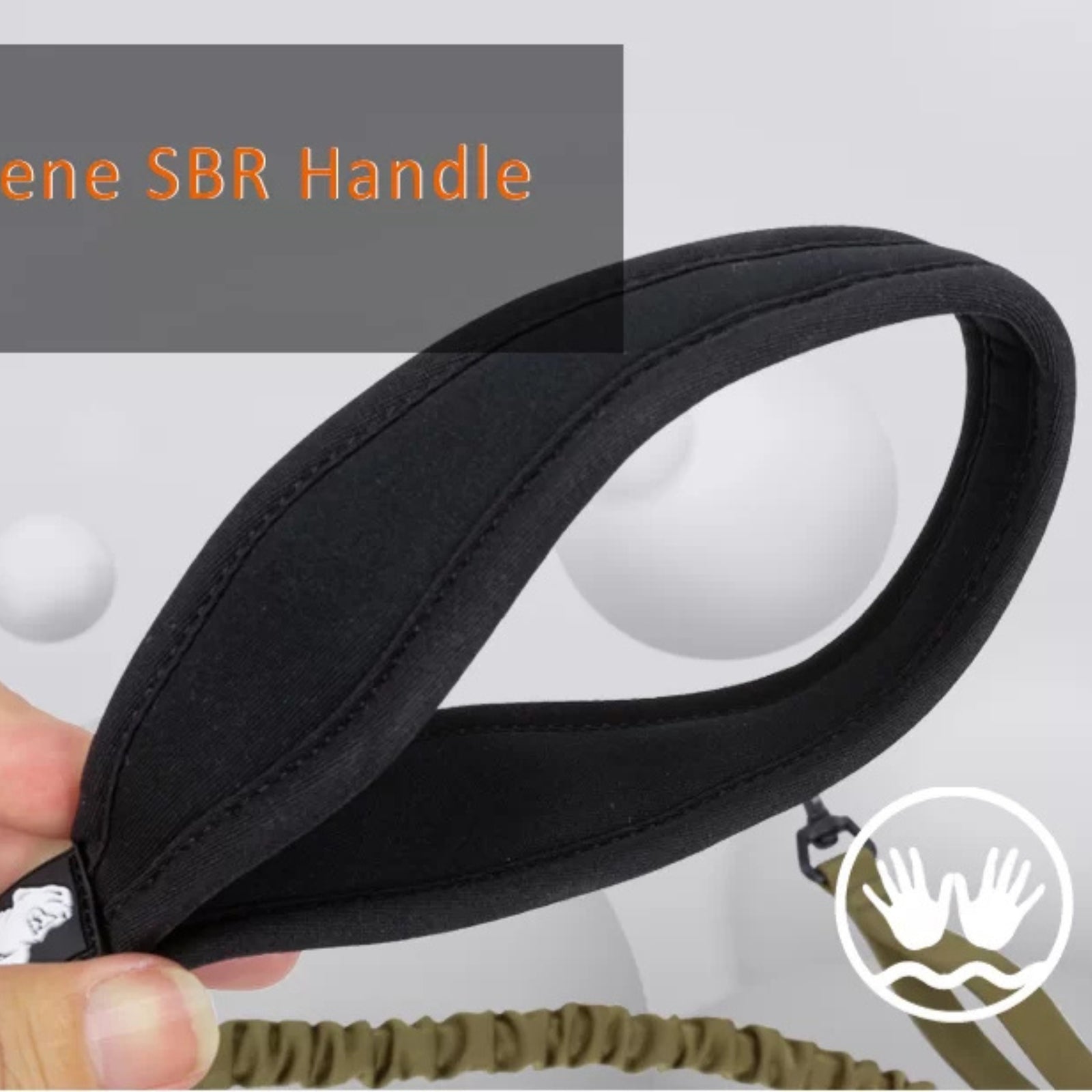 Truelove Durable Bungee Dog Leash - Baltic - Rufftail
