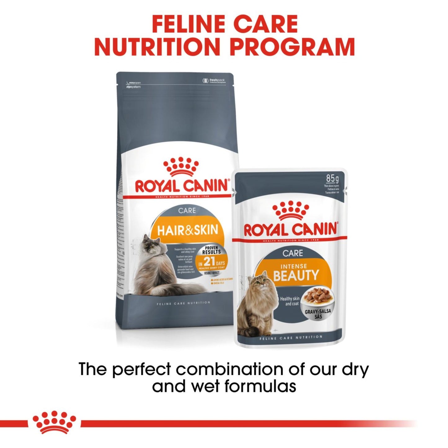 Royal Canin Wet Intense Beauty Gravy Complete feed for cats - Rufftail