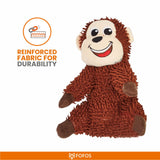 BarkButler x FOFOS Tough Dog Toy Monkey - Durable & Fun Chew Toy for Dogs - Rufftail