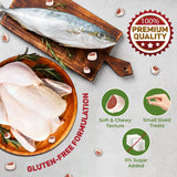 Trixie Cat Treats PREMIO Fish Chicken Rolls - 50g - Rufftail