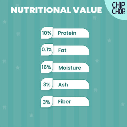 Chip Chops Dental Treats Vegetable Twists Real Chicken and Parsley 100g - Rufftail