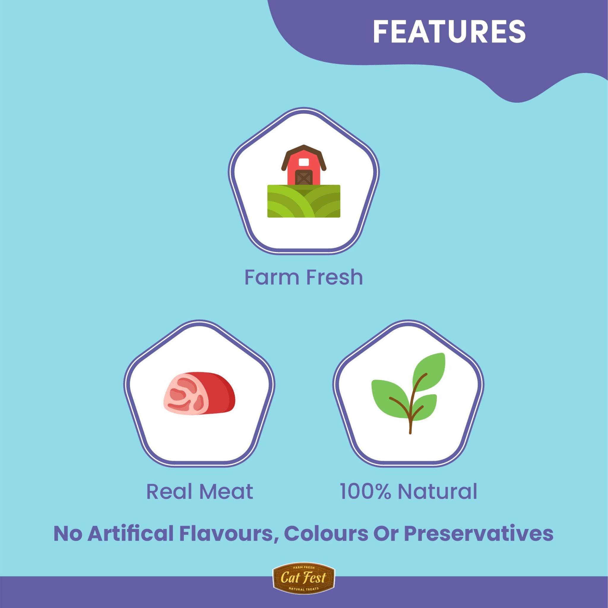 Catfest Pillows with Salmon Cream: Healthy Treats for Cats - Rufftail