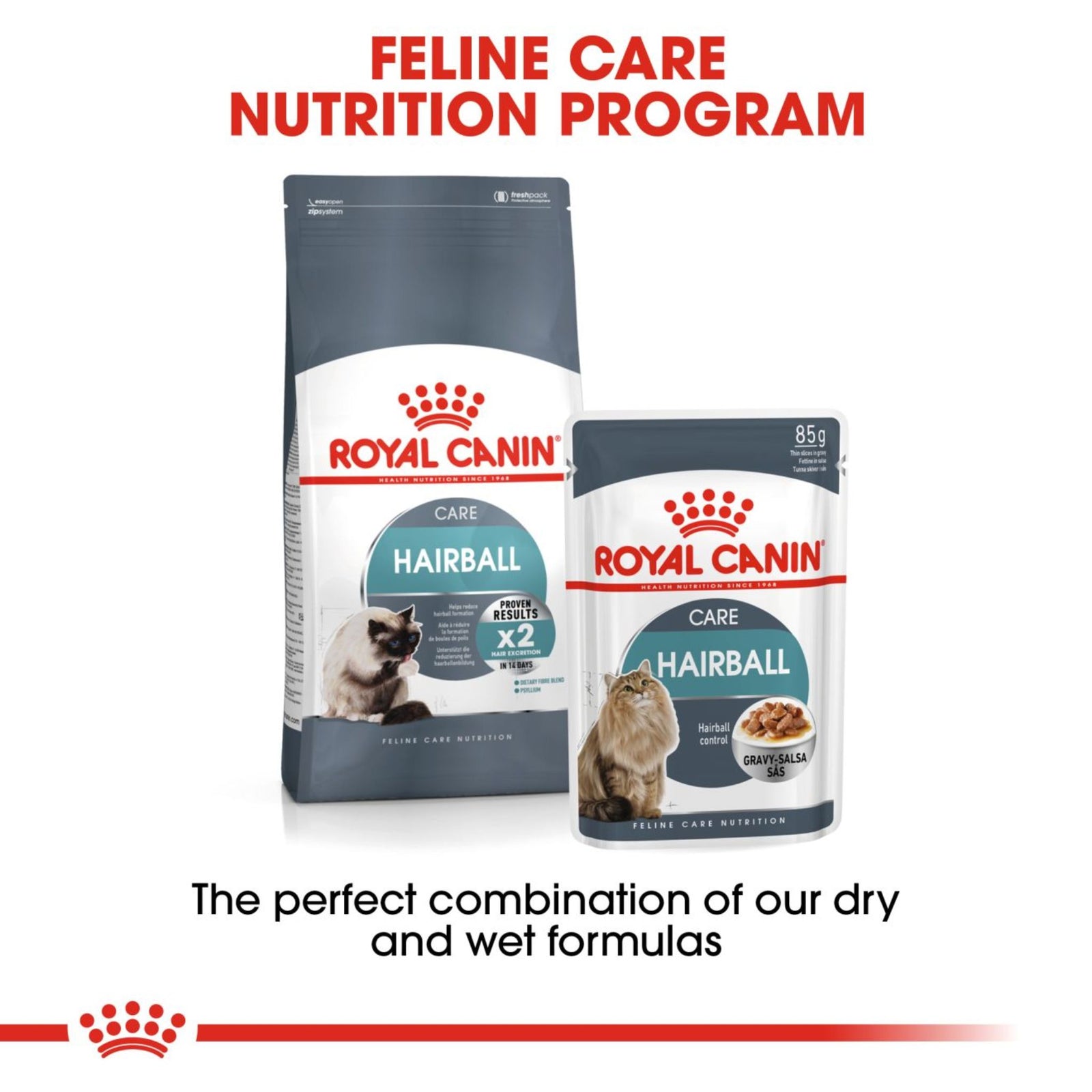 Royal Canin Wet Hairball Care Gravy Complete Feed For Cats (12x85g) product image 5 - Rufftail Pune