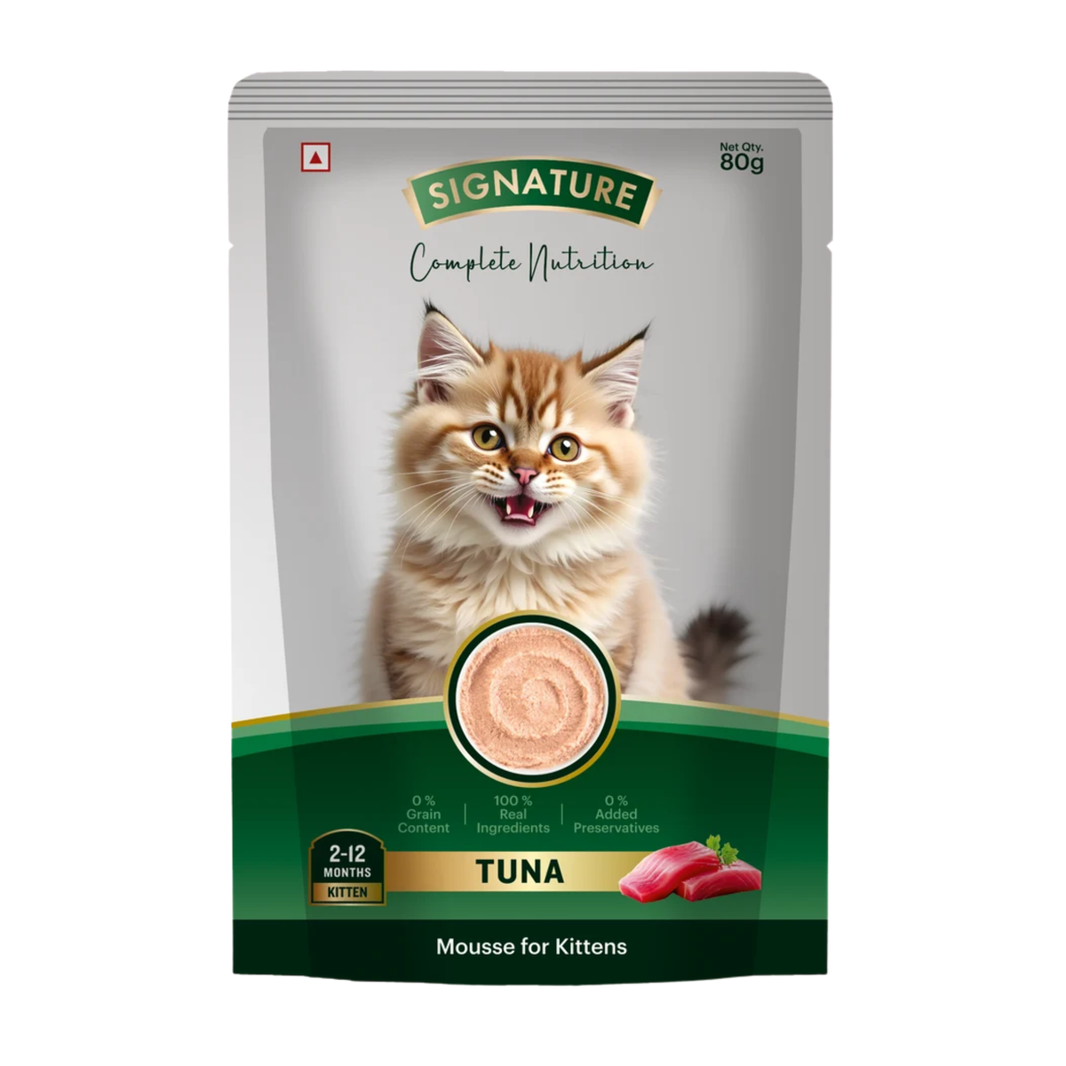 Signature Grain Zero Tuna Mousse Kitten Cat Wet Food