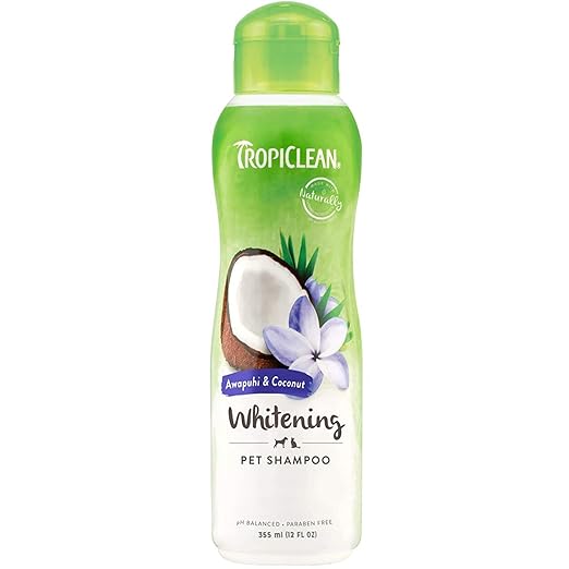 TropiClean Awapuhi & Coconut Whitening Pet Shampoo- 335ml - Rufftail Pune