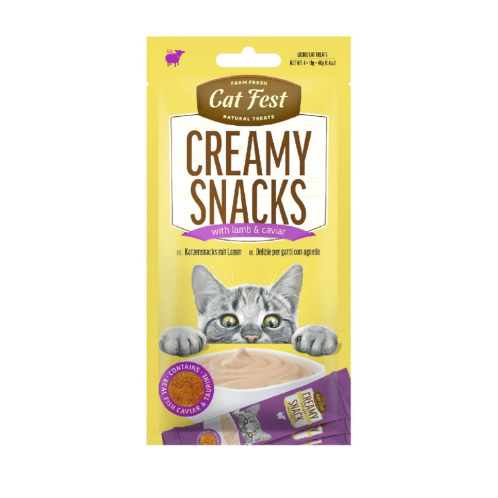 CatFest Caviar Lamb - 40 g (4 Tubes)