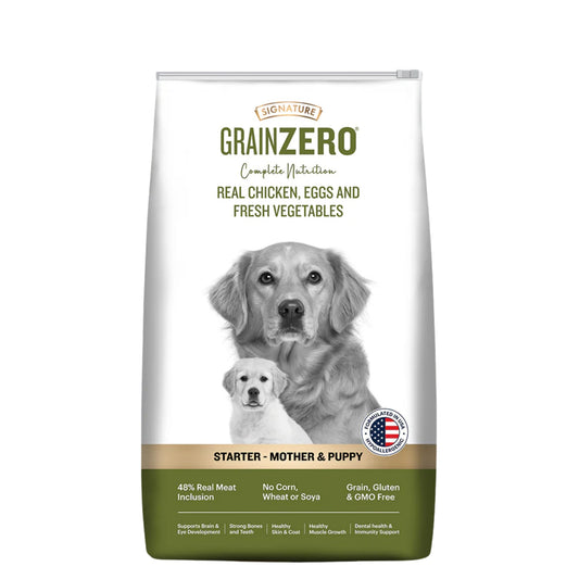 Signature Grain Zero Starter Food For Mother & Puppy - All Breed Formula - Rufftail